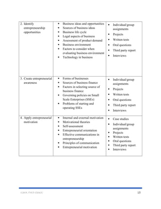 National Competency Based Curriculum for Computer Programming Level 6 ...