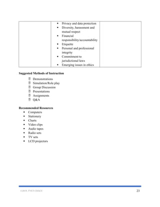 National Competency Based Curriculum for Computer Programming Level 6 ...