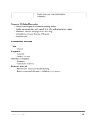 National Competency Based Curriculum for Computer Programming Level 6 ...