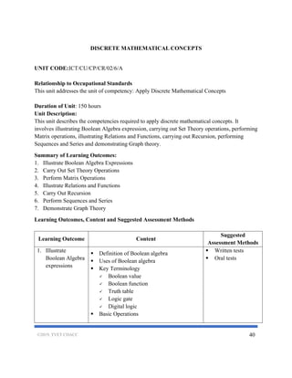 National Competency Based Curriculum for Computer Programming Level 6 ...