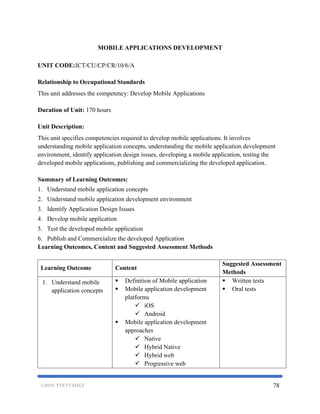 National Competency Based Curriculum for Computer Programming Level 6 ...