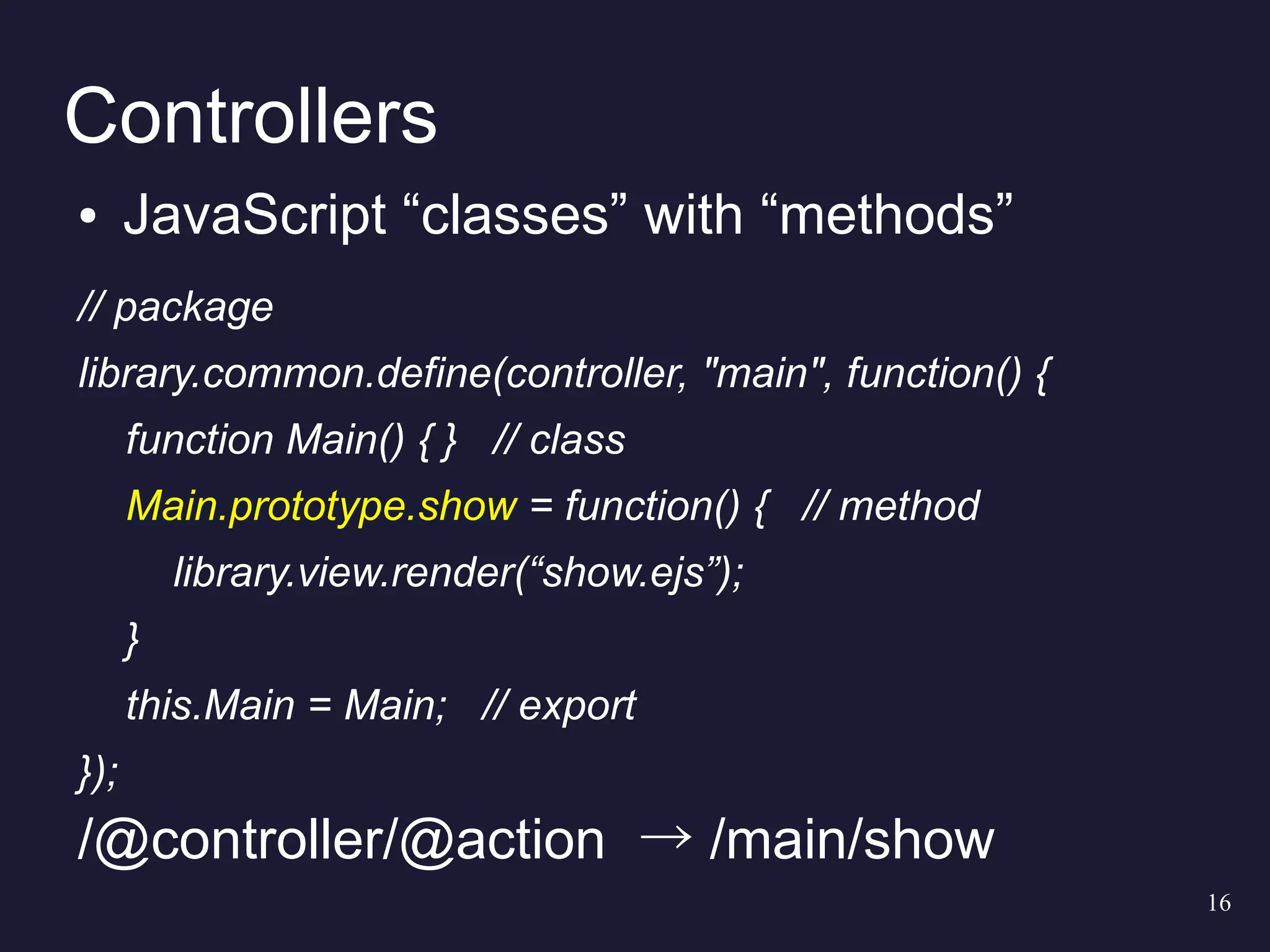 Server Side Javascript