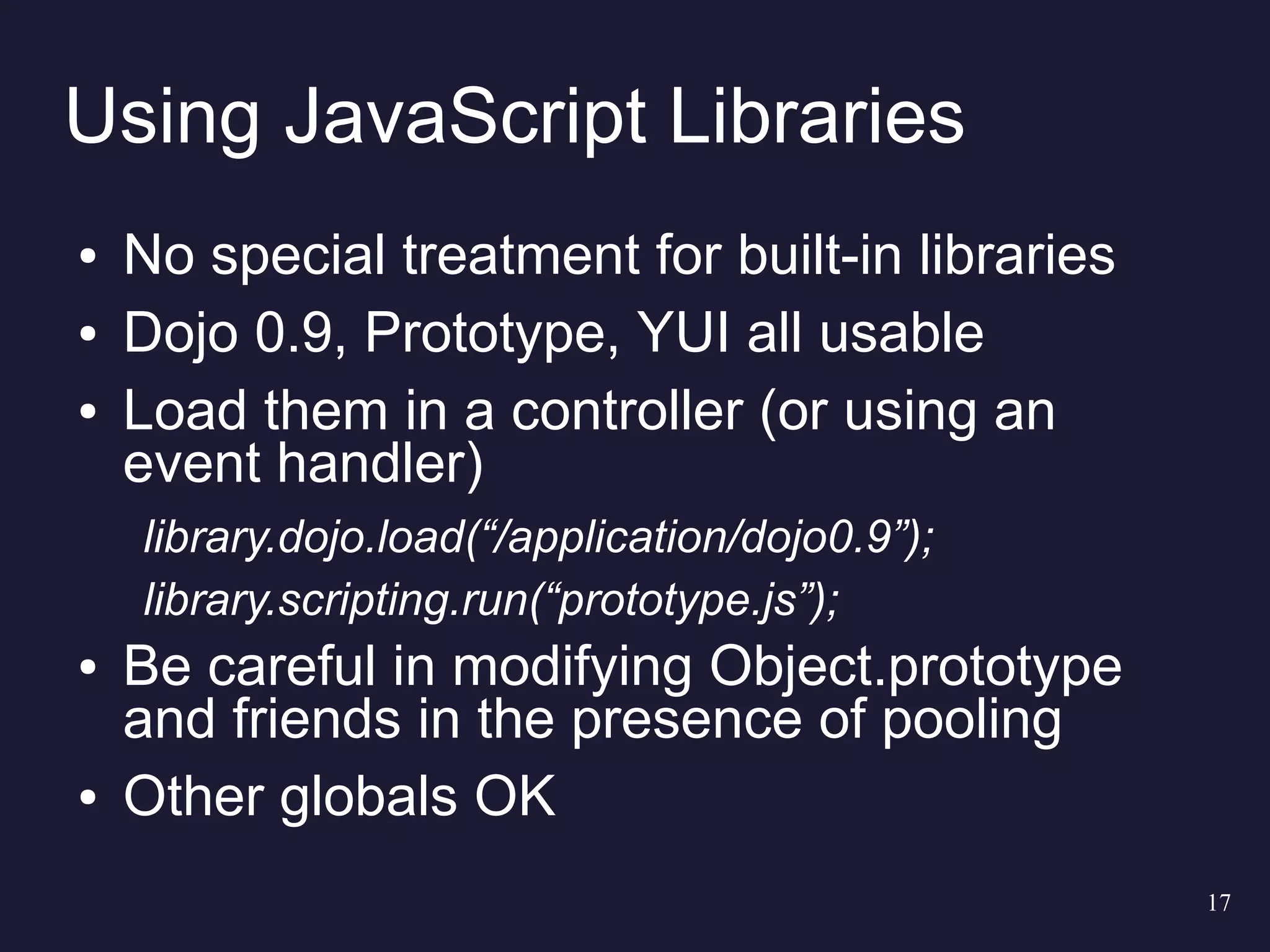 Server Side Javascript
