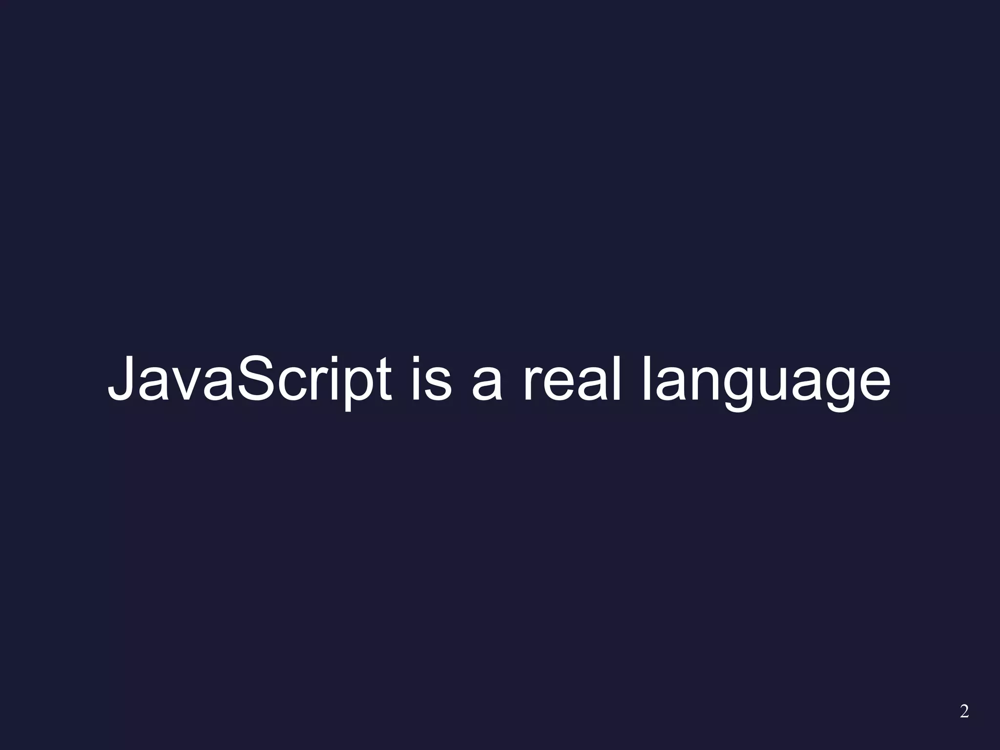 Server Side Javascript