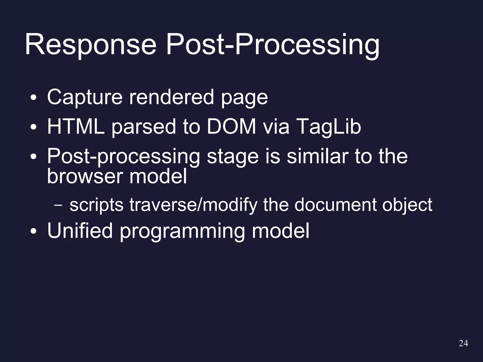 Server Side Javascript