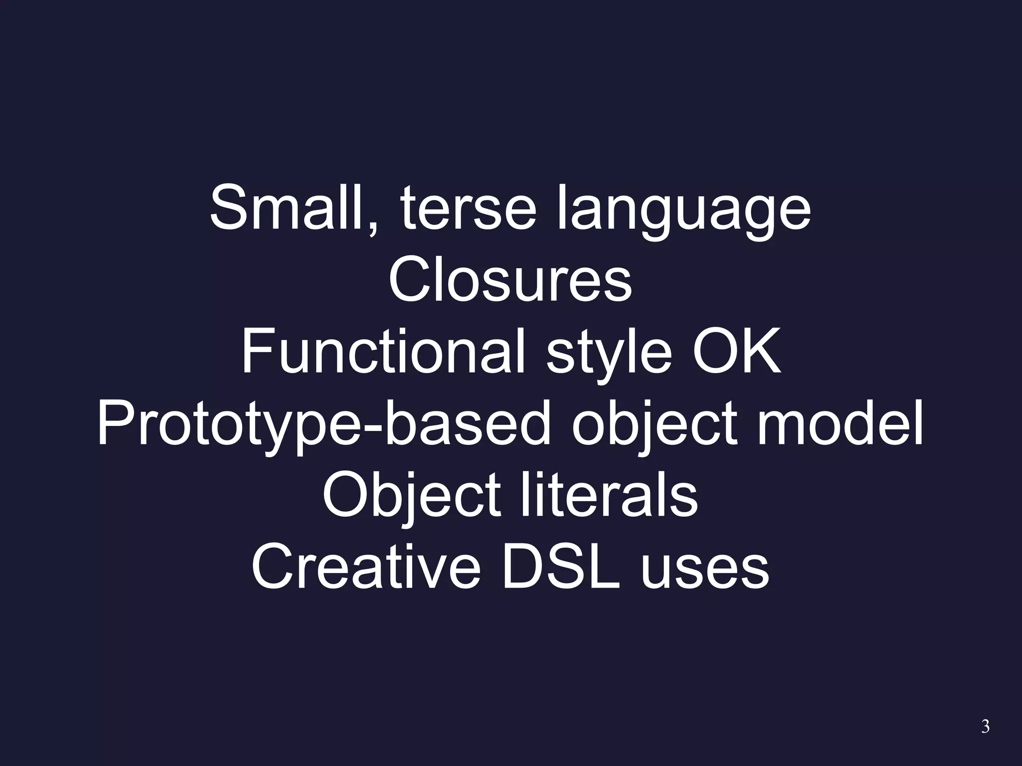 Server Side Javascript