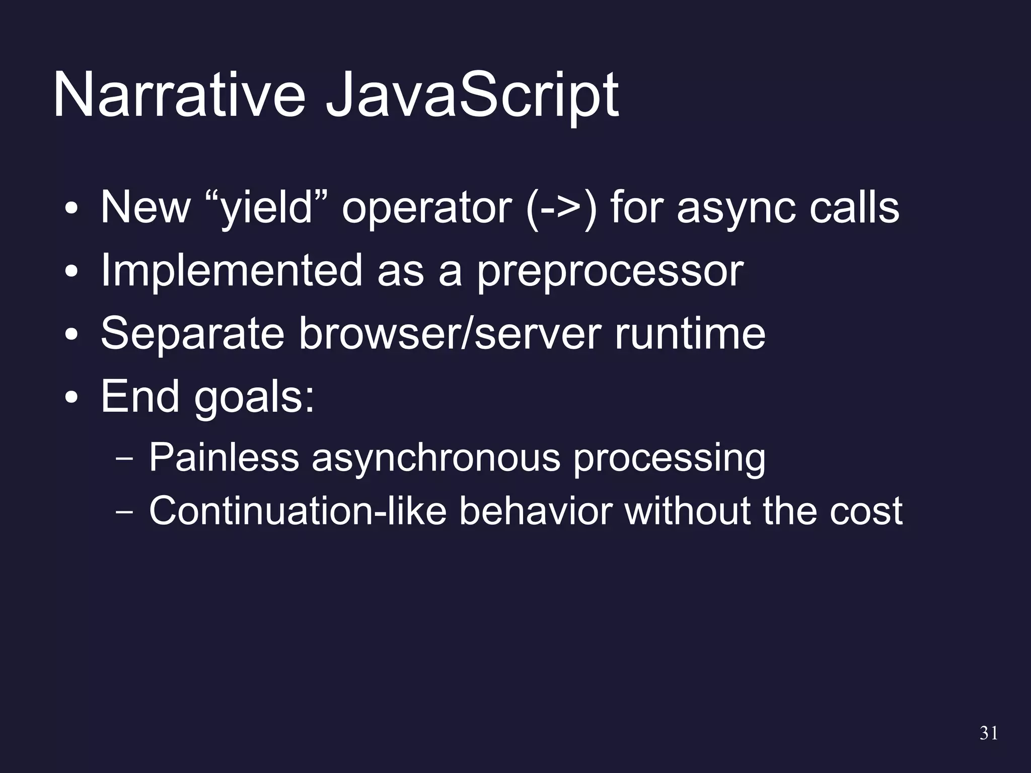 Server Side Javascript