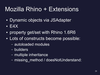 Server Side Javascript