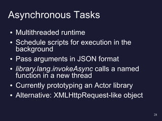 Server Side Javascript