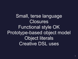 Server Side Javascript