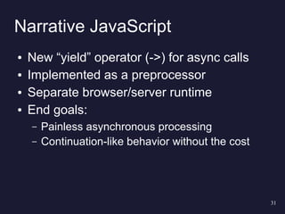 Server Side Javascript