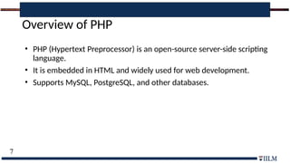 Server_Side_Scripting_Presentation for web tech | PPTX