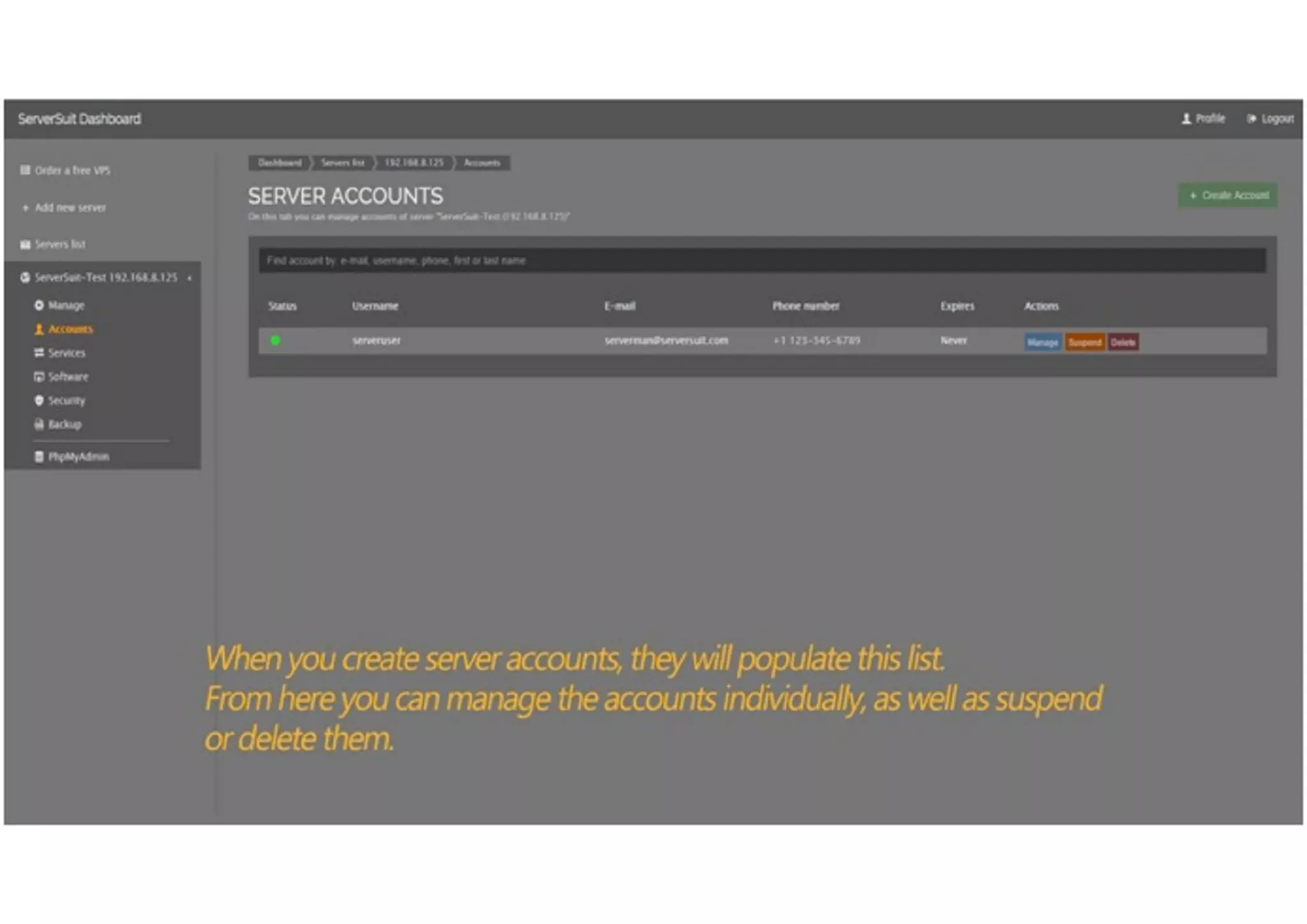 ServerSuit Server Management Workflow | PDF