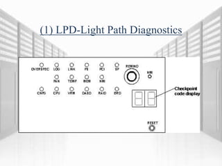 (1) LPD-Light Path Diagnostics
Diagnostics
 