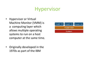 Server virtualization | PPTX