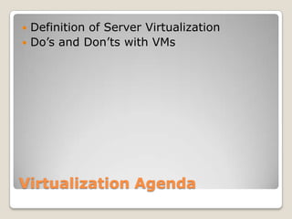 I like to talk about and use new technologies