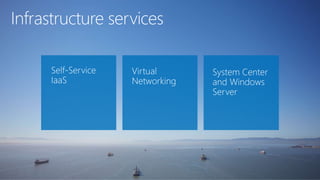 Infrastructure services
 