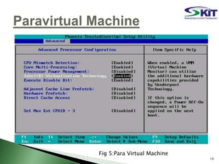 Fig 5:Para Virtual Machine
10
 