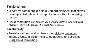 Server VS Serverless.pptxgfgfhfghgfhgfhgfhgfh | PPTX