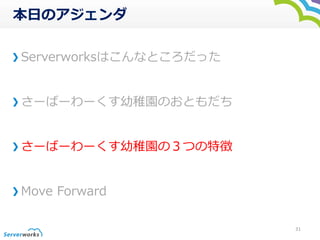 դΥ 
ServerworksϤʤȤä 
`Щ``Ɉ@ΤȤ 
`Щ``Ɉ@ΣĤ؏ 
Move Forward 
31 
 