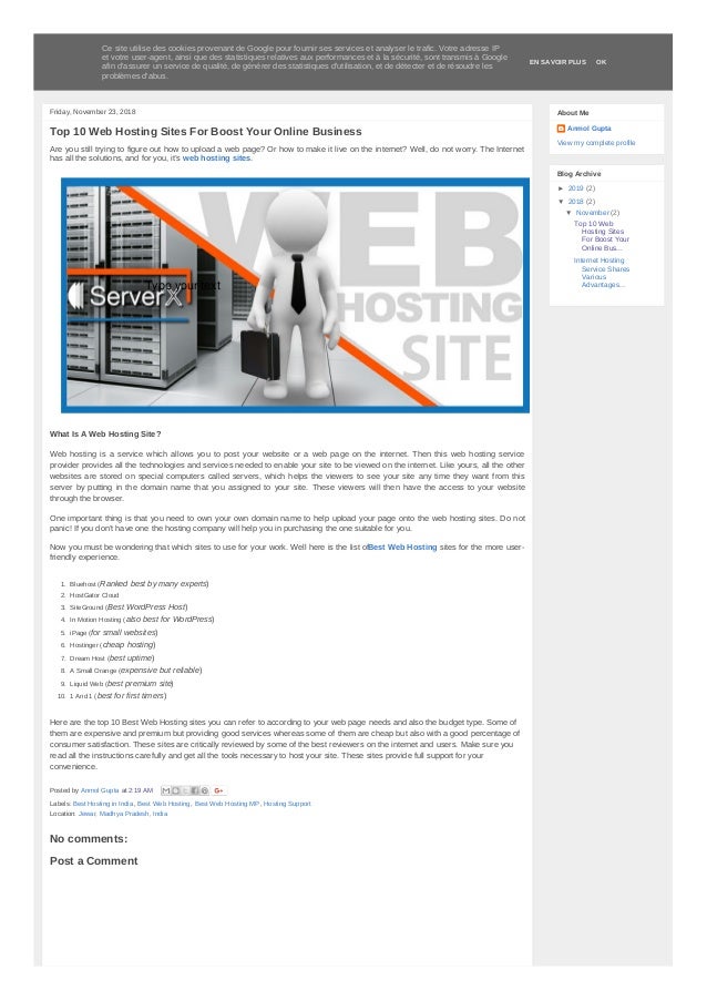 Top 10 Web Hosting Sites For Boost Your Online Business Images, Photos, Reviews
