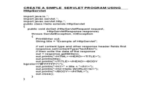 Comprehensive Overview of Java Servlets: Architecture, Lifecycle, and ...