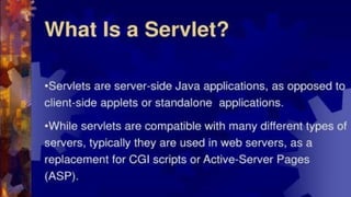 Comprehensive Overview of Java Servlets: Architecture, Lifecycle, and ...