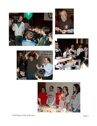 c 2010 Rotary Club of Newton   Page 5
 