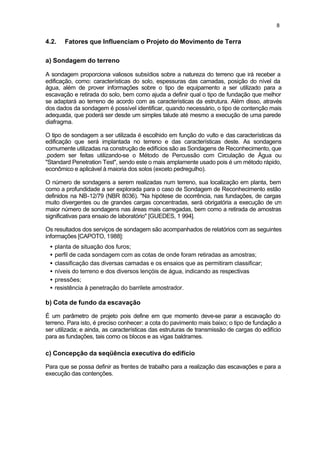 Serviços preliminares de construção