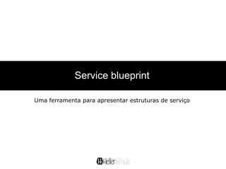 Service Blueprint
 