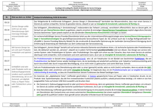 Firma
servicEvolution
Themenbereich
Leitkonzept der Servicialisierung
Druckdatum
07.07.2022
Bearbeiter, Telefon-Nr.
Paul G. Huppertz
+49-1520-9 84 59 62
Thema/Gegenstand
Grundlagen & Grundbegriffe, Modelle & Methoden der Service-Erbringung
Service-Design versus Service-Konzept – Abgrenzungen und Unterschiede
Ablage
Servicialisierung
Diskussionspapiere
Dokumentautor
Paul G. Huppertz
Dokumentname
Service-Design versus Service-Konzept V02.00.00
Dokumentdatum
07.07.2022
Dokumentseite
23 von 54
Paul G. Huppertz ▪ Schöne Aussicht 41 ▪ 65396 Walluf ▪ +49-61 23-74 04 16 ▪ Paul.G.Huppertz@servicEvolution.com
Nr. Zitat aus dem o.a. Artikel Analyse & Aufarbeitung, Kritik & Korrektur
03.13
Service Design sollte
nicht nur als reine
Dienstleistungs-Opti-
mierungs-Strategie
missverstanden wer-
den.
Das fehlgehende & irreführende Schlagwort „Service Design (= Dienstentwurf)“ beinhaltet das Missverständnis, dass man einen Service (=
Dienst) als solchen entwerfen, formen & gestalten könne, obwohl er per se intangibel & immateriell, substanzlos & flüchtig ist.
03.14
Das Schlagwort „Dienstleistung (= Serviceleistung)“, insbesondere das Teilwort ‚Leistung‘, verschleiert offensichtlich, dass es darum geht, im
Verlauf von per Dienst/Service-Abruf ausgelösten, jeweils einzelnen & einmaligen Dienst/Service-Transaktionen explizit abgerufene Dienste/
Services bestimmter Typen jeweils explizit an die abrufenden Dienst/Service-Konsumenten erbringen zu lassen.
03.15
Ein rechenschaftsfähiger Service Provider/Dienstleister leitet aus der Unternehmens(führungs)strategie seine Service/Dienst-Erbringungsstra-
tegie (= Servuktionsstrategie) für geschäfts(prozess)relevante Service/Dienst-Typen ab. Sie umfasst auch das 5-stufige Reifegradmodell Ser-
vProMM (= Service Providing Maturity Model) für die strukturelle & dauerhafte Optimierung der laufenden Service/Dienst-Erbringjung durch
Einführung & Anwendung der Methoden aus dem Leitkonzept der Servicialisierung.
03.16
Mit Service Design las-
sen sich auch Produkte
entwickeln und optimie-
ren.
Das Schlagwort „Service Design“ bezieht sich auf service-relevante Elemente verschiedener Arten, z.B. technische Systeme oder Produktexemp-
lare, die deklariert werden als „Services“, obwohl sie in jedem Fall & Kontext grundverschieden sind von diesen. Das Design von service-rele-
vanten System- oder Produkttypen ist System- oder Produktdesign. Das ergibt sich schon aus der Tatsache, dass man einen Service als solchen
überhaupt nicht entwerfen, nicht entwickeln und nicht optimieren kann, da er per se intangibel & immateriell, substanzlos & flüchtig ist.
03.17
Schließlich sind sehr
viele Produkte nicht nur
Gebrauchsgegenstand,
sondern auch zusätzlich
Dienstleistung. Sei es ein
Automat, um digitale
Fotos zu Papier-Fotos
oder Fotobüchern umzu-
wandeln …
Ein Produktexemplar in Gestalt eines Gebrauchsgegenstands wie z.B. ein Fotodrucker ist ein Bündel von bestimmten Funktionen, die ein
Produktbesitzer bei Bedarf immer wieder betätigen kann, da sie beständig und wiederholt ausführbar sind. Sobald es funktionsuntüchtig wird
durch Verschleiß oder durch irreparable Beschädigung, ist es nicht mehr zu gebrauchen und somit Müll bzw. Schrott.
03.18
Falls ein Produktexemplar eine Dienstleistung wäre oder zu einer (gemacht) würde, wäre es nicht (mehr) vorhanden, denn es würde die IHIP-
Merkmale haben oder annehmen und somit intangibel & flüchtig. Im Gegensatz dazu ist ein Produktexemplar per se tangibel & materiell,
substanzhaltig & beständig, so dass ein Produktbesitzer dessen Funktionen bei Bedarf betätigen kann.
03.19
Ein Automat, der „digitalisierte Fotos“, treffender geschrieben: in Dateien gespeicherte Fotos auf Papier oder in Fotobücher druckt, ist ein
Produkt- bzw. Systemexemplar, das die ihm innewohnenden Funktionen jeweils ausführt, sobald jemand diese betätigt, z.B. indem er von ihm
ausgewählte Fotos auf einem USB-Stick auswählt und drucken lässt.
• Der Automat (= Gebrauchsgegenstand) ist oder wird keine Dienstleistung, denn ein geleisteter Dienst, treffender geschrieben: ein erbrach-
ter Dienst als solcher verfügt über keinerlei ausführbare Funktionen, da er per se intangibel & immateriell, substanzlos & flüchtig ist.
• Eine Dienstleistung, treffender geschrieben: eine Diensterbringung ist eine jeweils einzelne & einmalige Diensttransaktion. in deren Verlauf
ein Dienstleister den Zustand eines von einem autorisierten Dienstkonsumenten bei einem expliziten Dienstabruf übergebenen Dienstob-
jekts gezielt & qualifiziert ändern lässt gemäß seinen aktuellen Erfordernissen & Erwartungen.
 