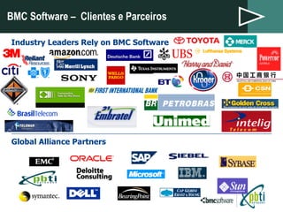 BMC Software –  C lientes e Parceiros Industry Leaders Rely on BMC Software Global Alliance Partners  