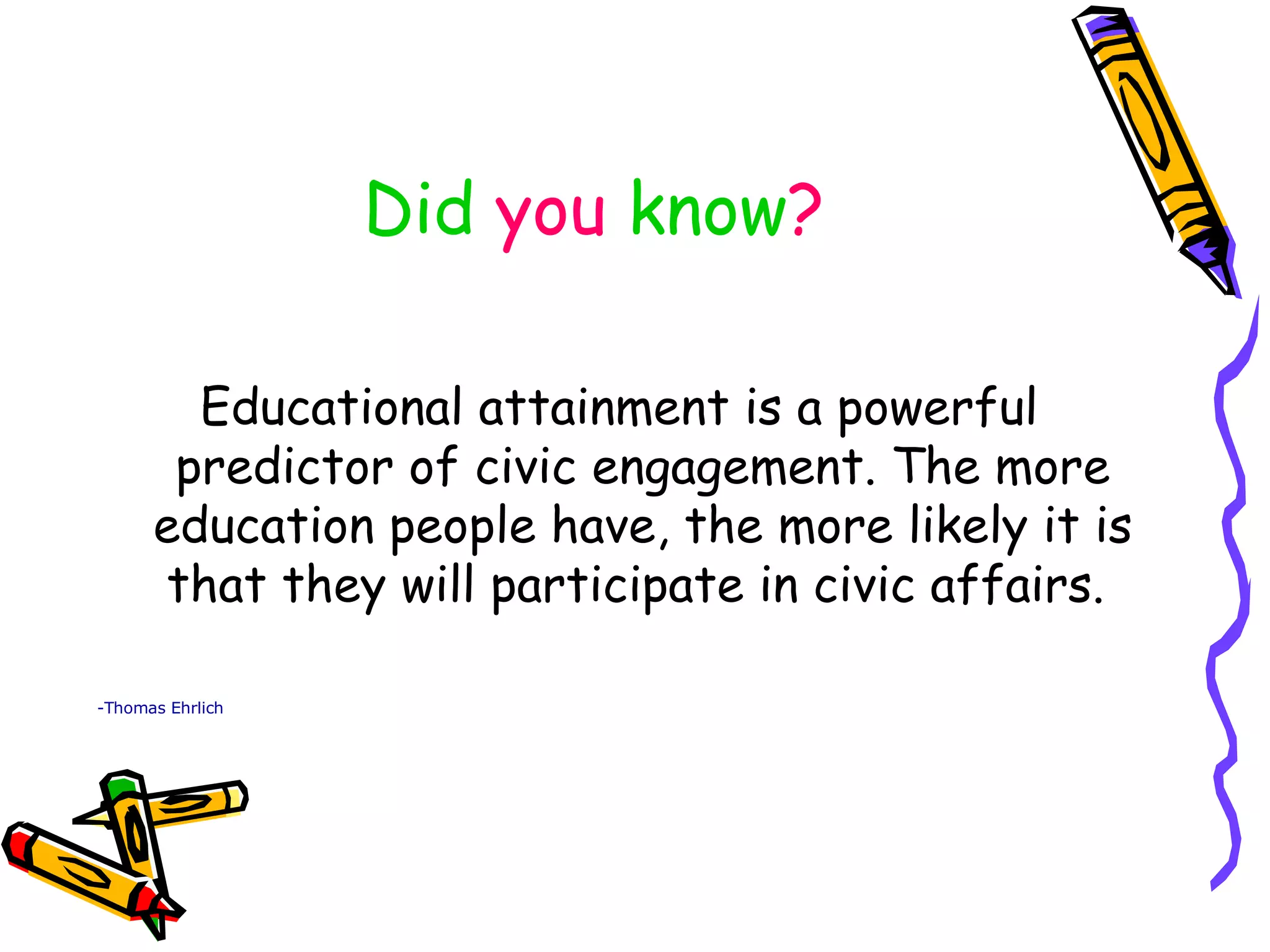 Service Learning & Civic Engagement | PPT