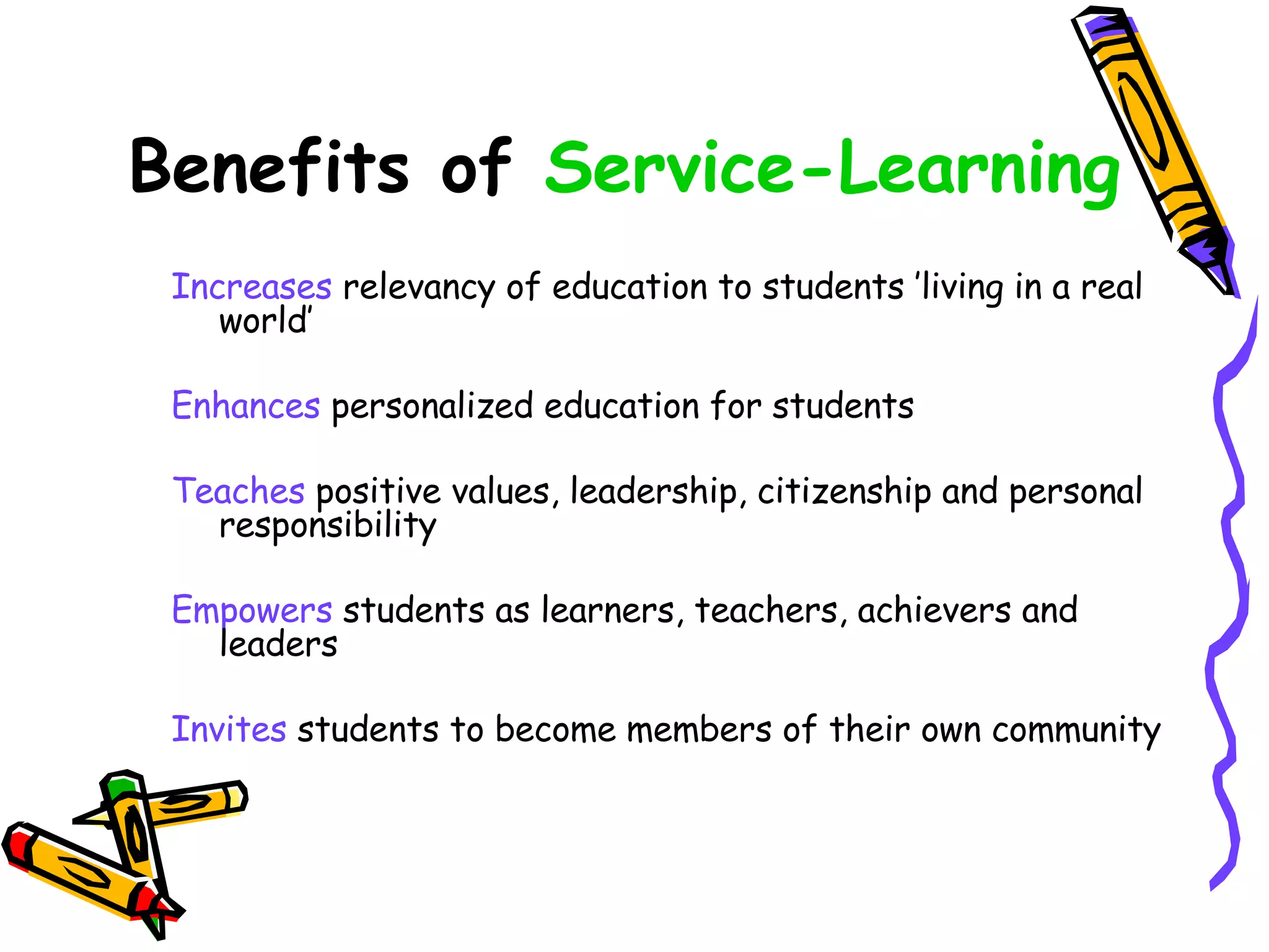 Service Learning & Civic Engagement | PPT