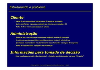 Service Level Management & Service Level Agreement