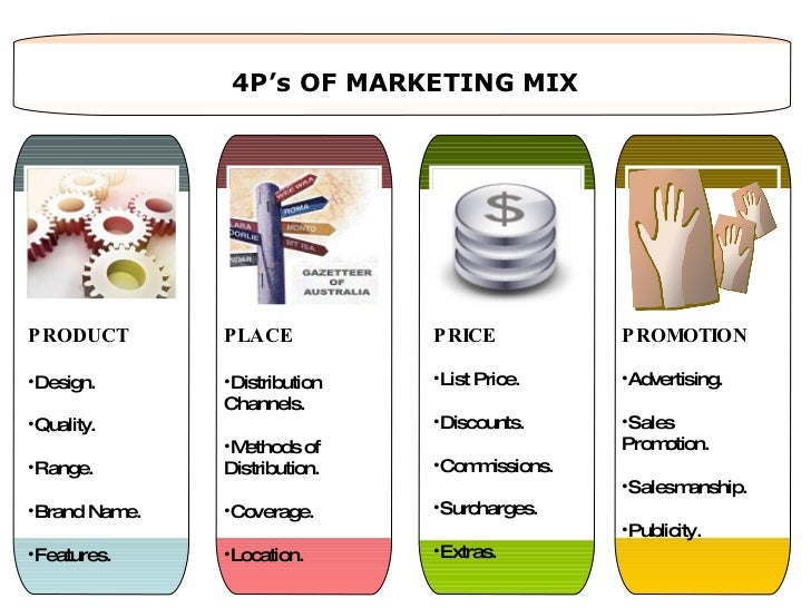 The Marketing Mix: Product