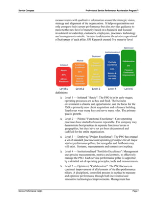 New Service Performance Professional Service Performance Acceleration | PDF