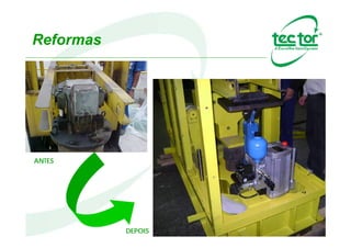 Reforma – Freio Eletromagnético
33
ANTES
DEPOIS
 