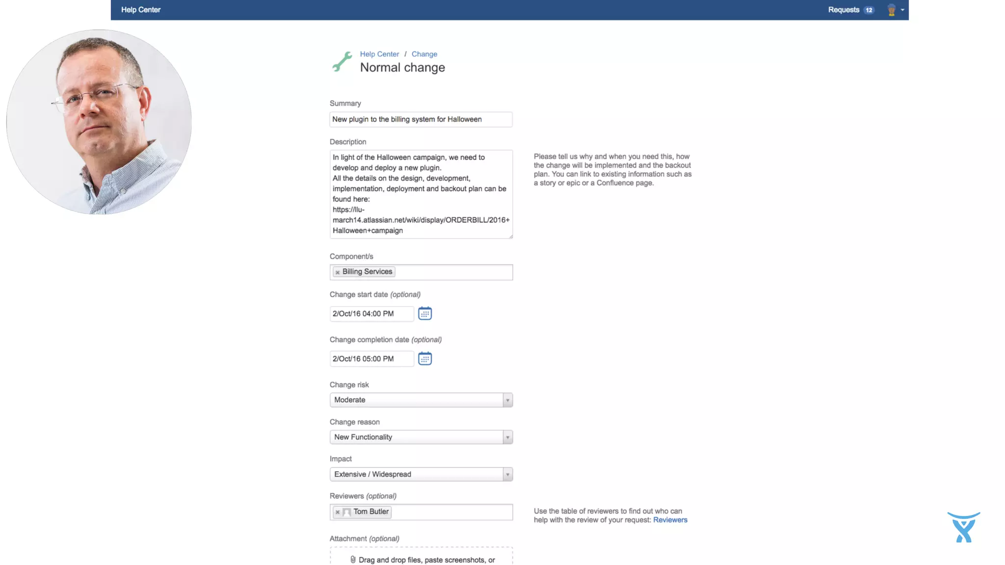 Lean Change Management with JIRA Service Desk | PPT