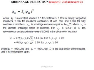 Serviceability Deflection Serviceability(images are taken for reference from net and important ...