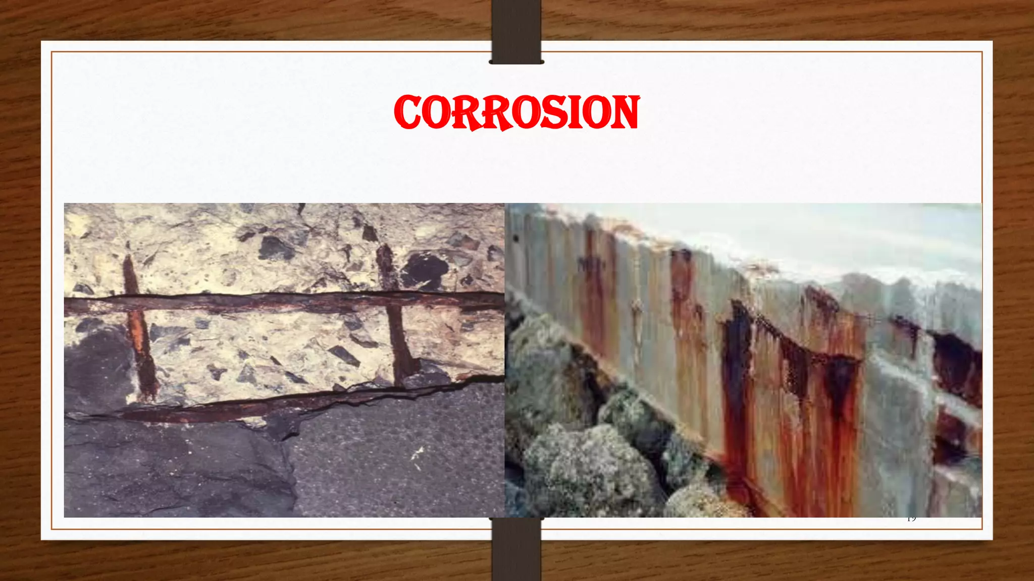 CORROSION
19
 