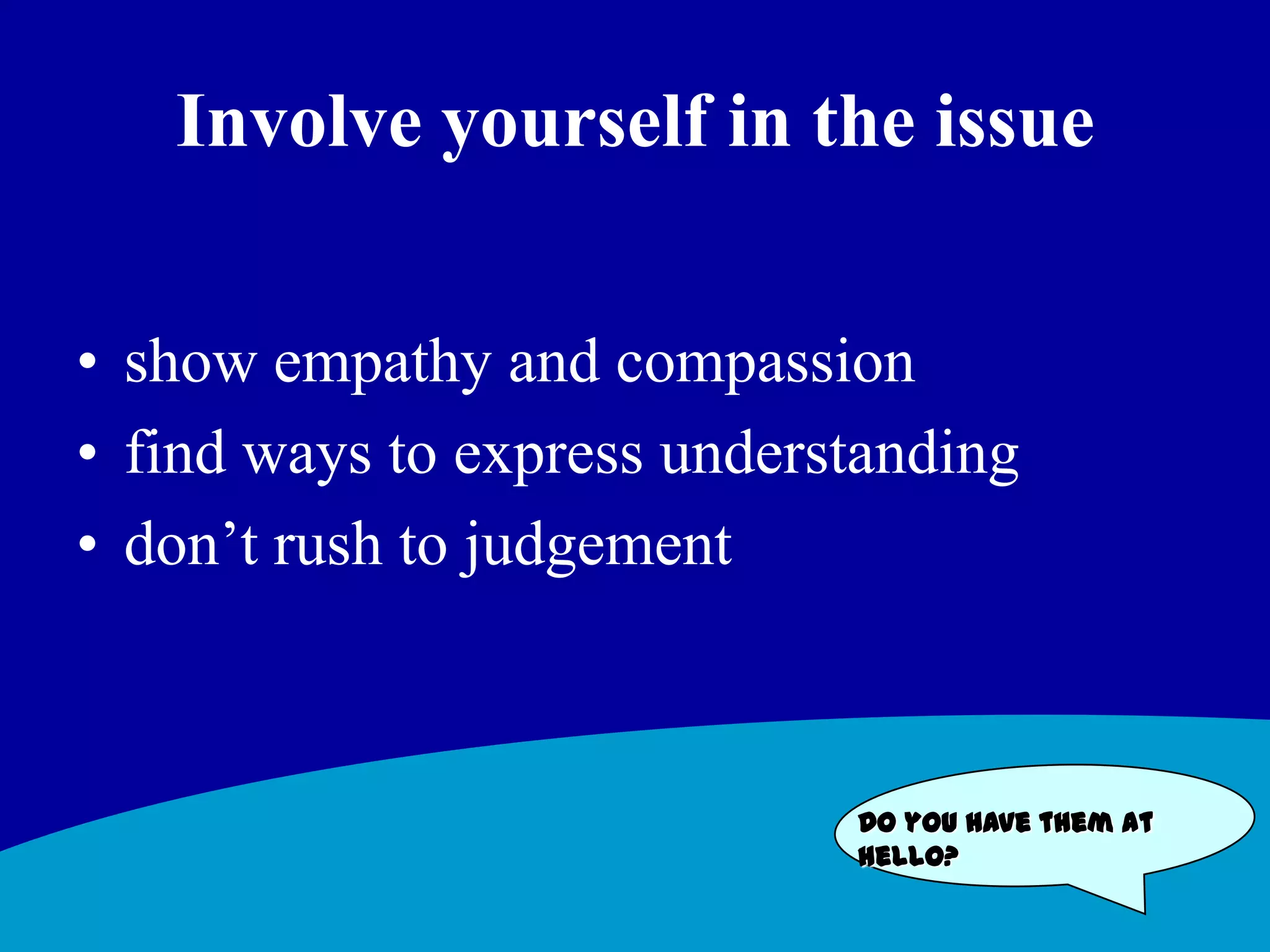 Your reputation will self-destruct in 5 seconds...Get the first five seconds right—our genes train us to distinguish between safe opportunities and dangerous situations—these sensing devices are at full stretch when customers move toward a potential service encounter. The Buzz, David Freemantle