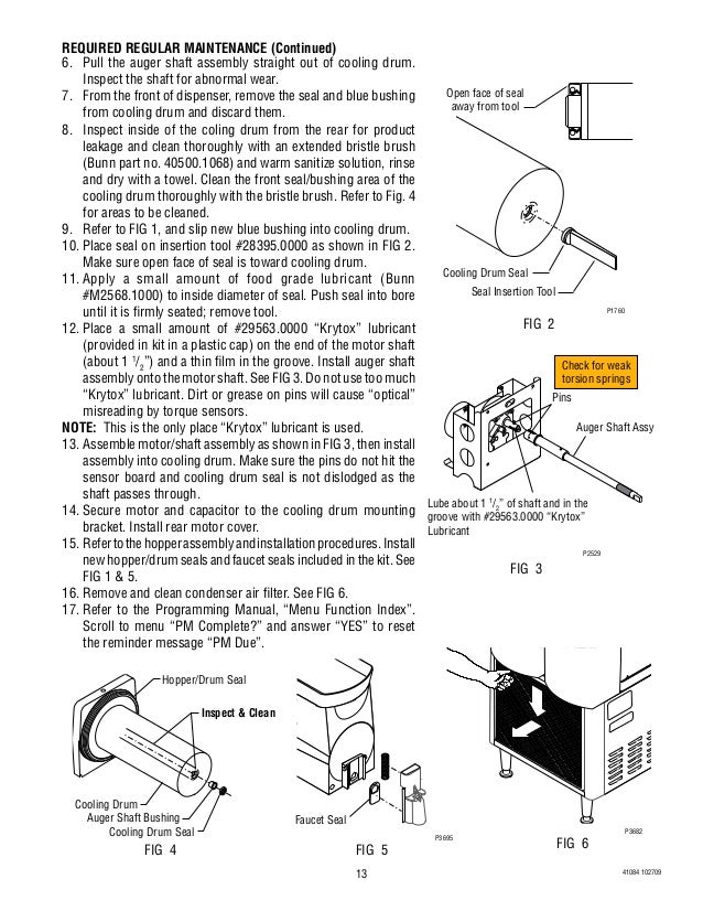 BUNN Ultra 2 Slush Machine Service and Repair