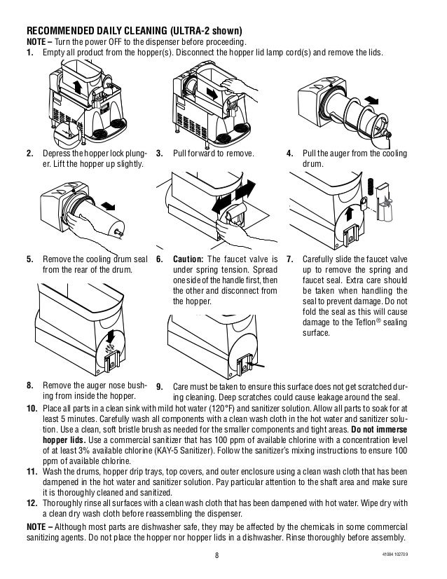 BUNN Ultra 2 Slush Machine - Service and Repair
