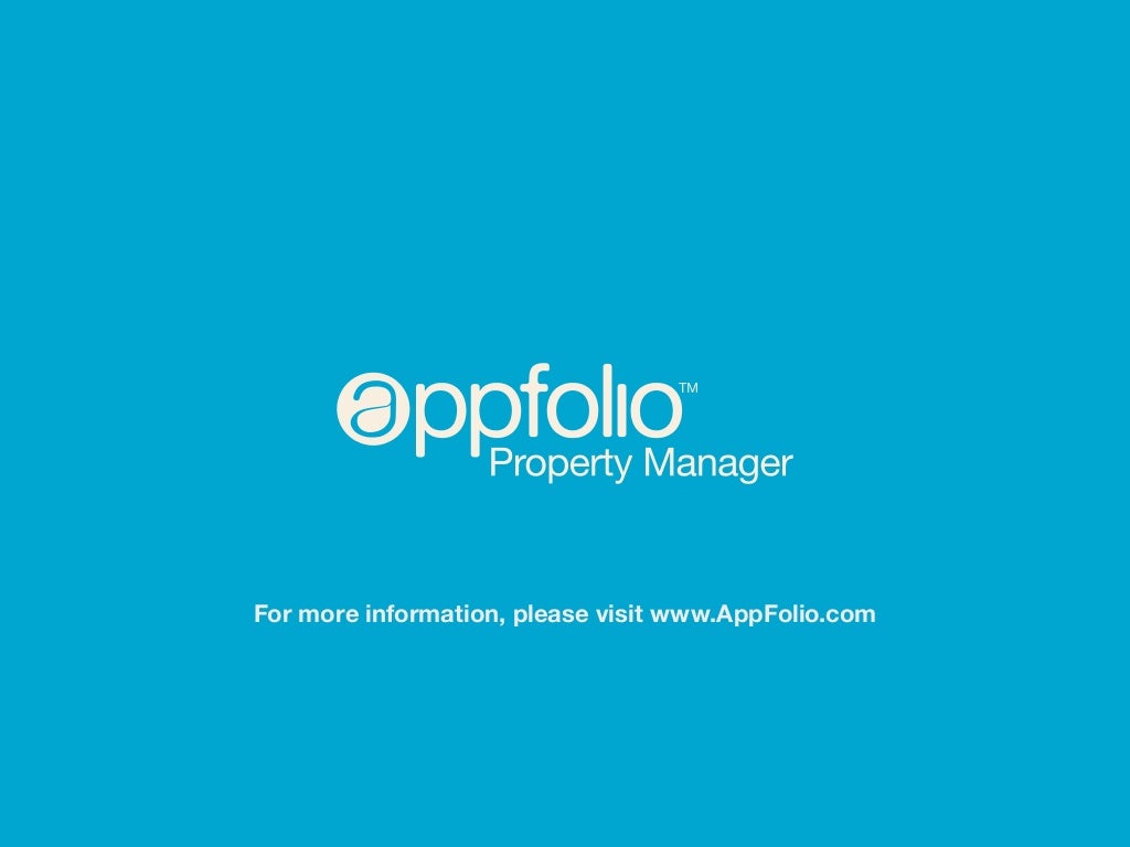 AppFolio Services Experience