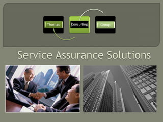 Service Assurance Solutions 