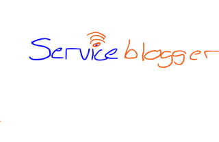 Service Blogger Story Board