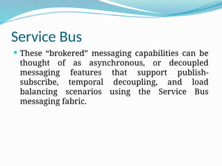 Servicenow Asynchronous Message Bus Servicebus-ConsoleApp_new_with_example.pptx