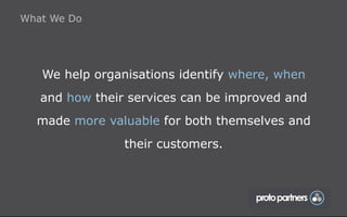 How to create Service Capital