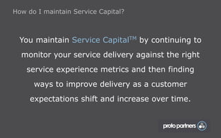 How to create Service Capital